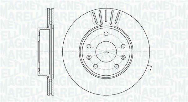 MAGNETI MARELLI Jarrulevy 361302040188